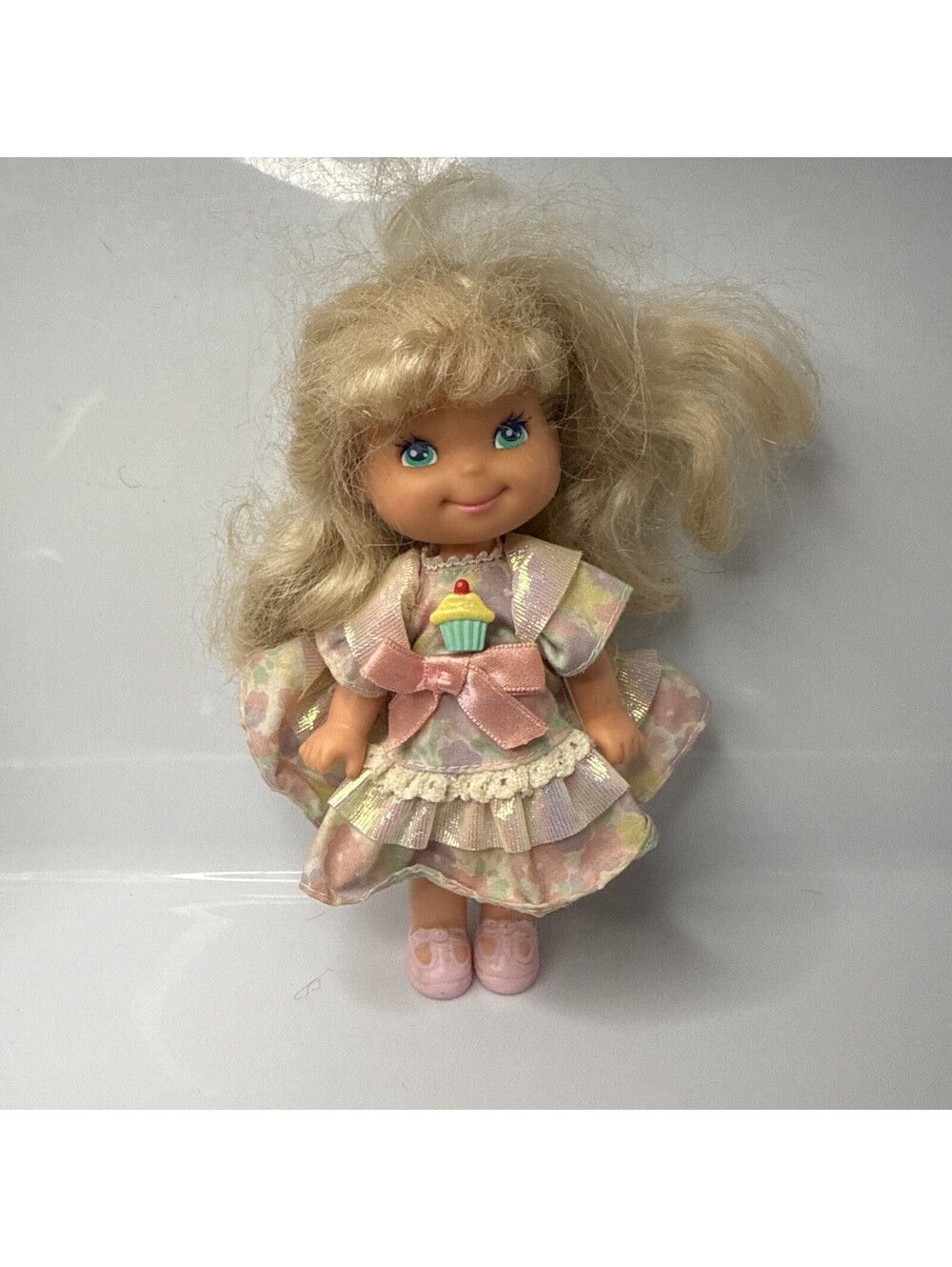 1988 Mattel Cherry Merry Muffin Lily Vanilly 6" Doll Dress No Accessories Vtg